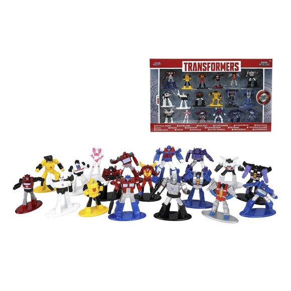 Jada Toys Nano Metalfigs Transformers Die-Cast Figures 1.65" (18-Pack) SEE PHOTO - Picture 2 of 7